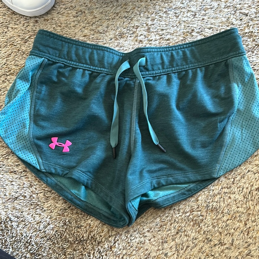 UA running shorts